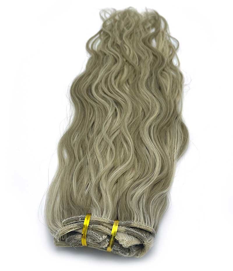 Clip in hair _double drawn Russian hair tape ins human hair_ Stro