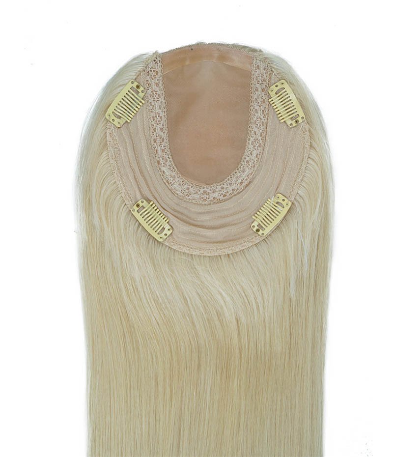 white grey hair topper