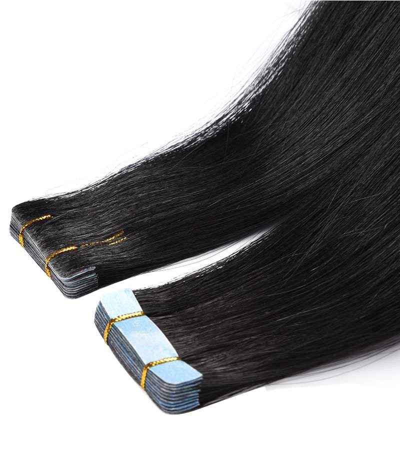 remy cuticle kept invisible tape hair_salon quality injected tape