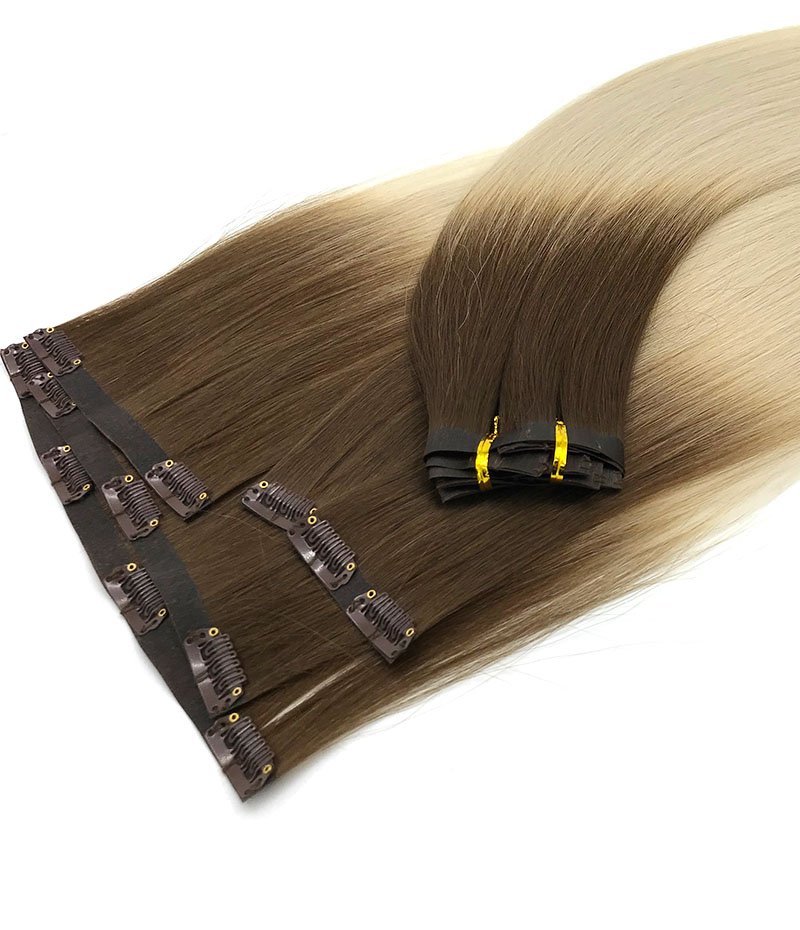 Seamless clip in hair