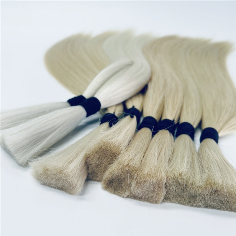 How Hair Factories Process Top-Quality Platinum Blonde Hair
