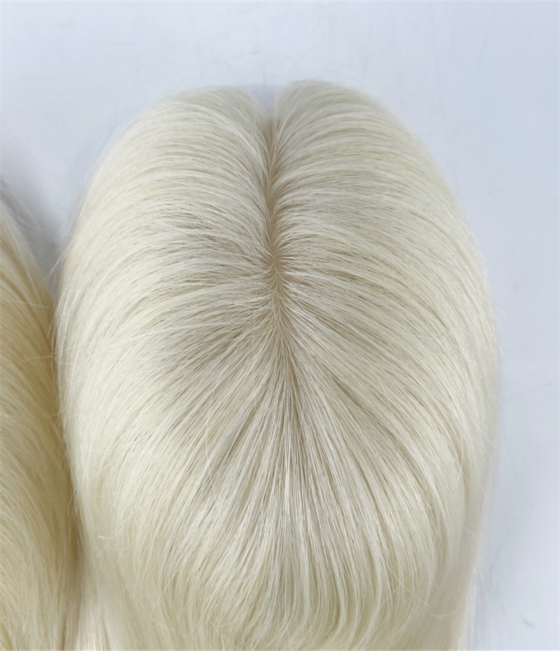 blonde hair topper