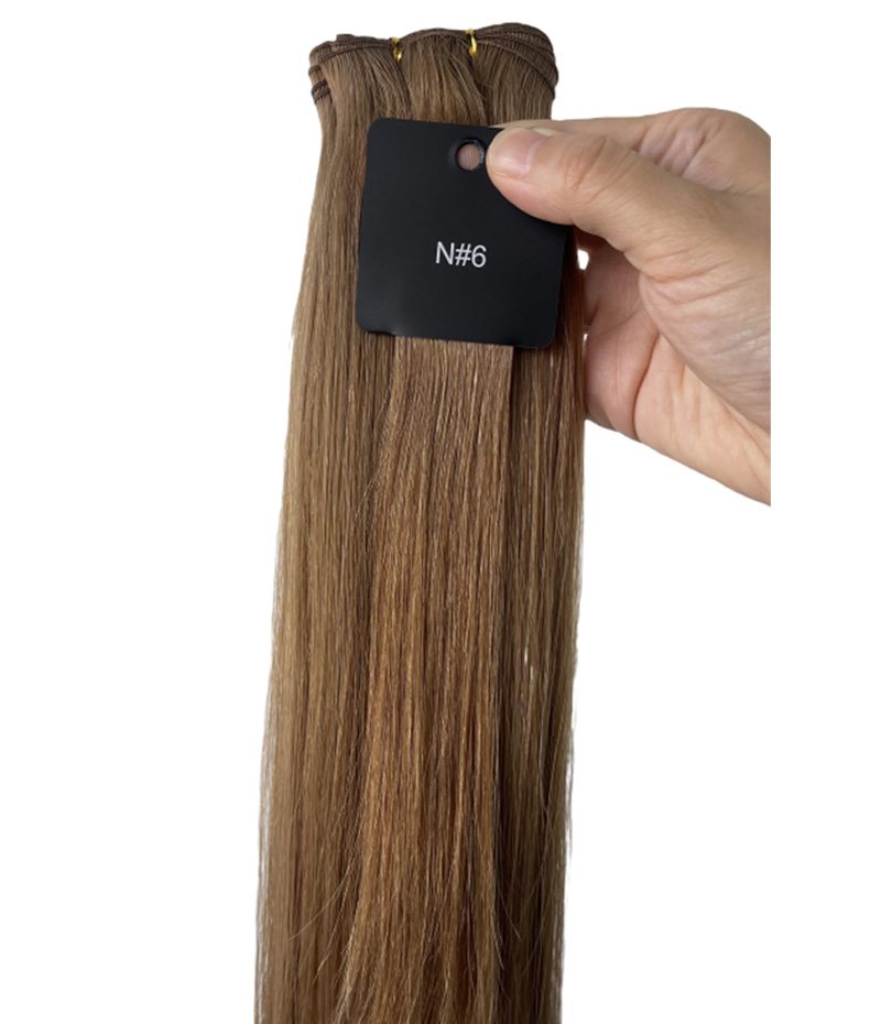 What are the problems withreal human hair wefts